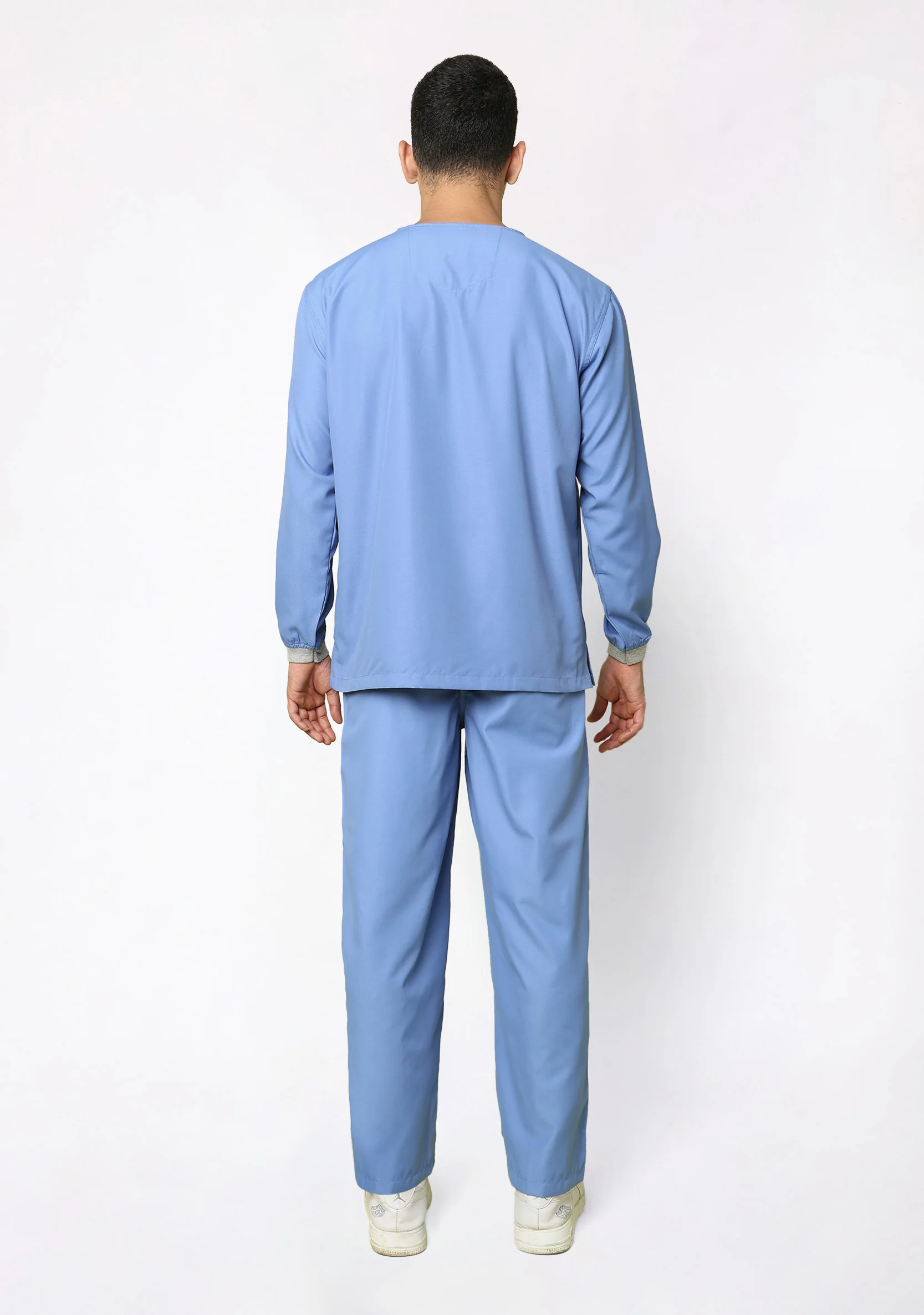 Classic Men's Longsleeves (Ceil Blue) Scrub - Image 5