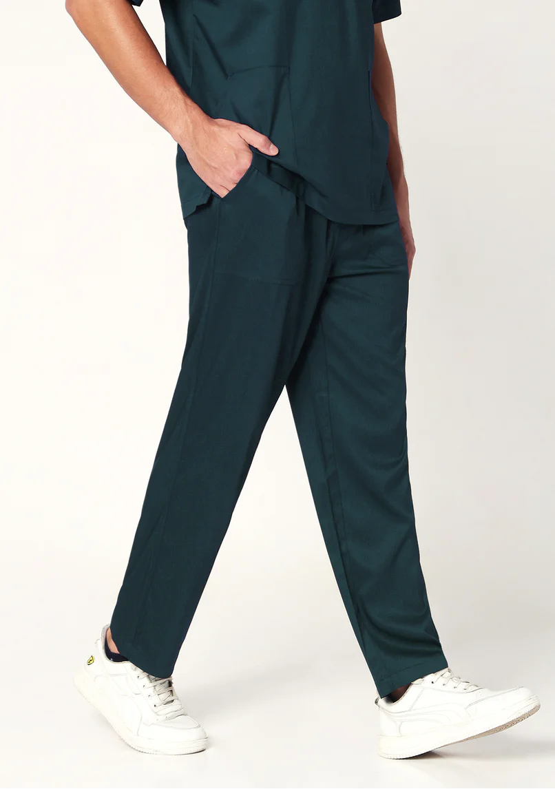 Ecoflex Lite Men's 2 Pocket (Forest Green) Scrub Bottom